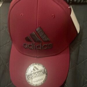Adidas Burgundy Snapback Hat